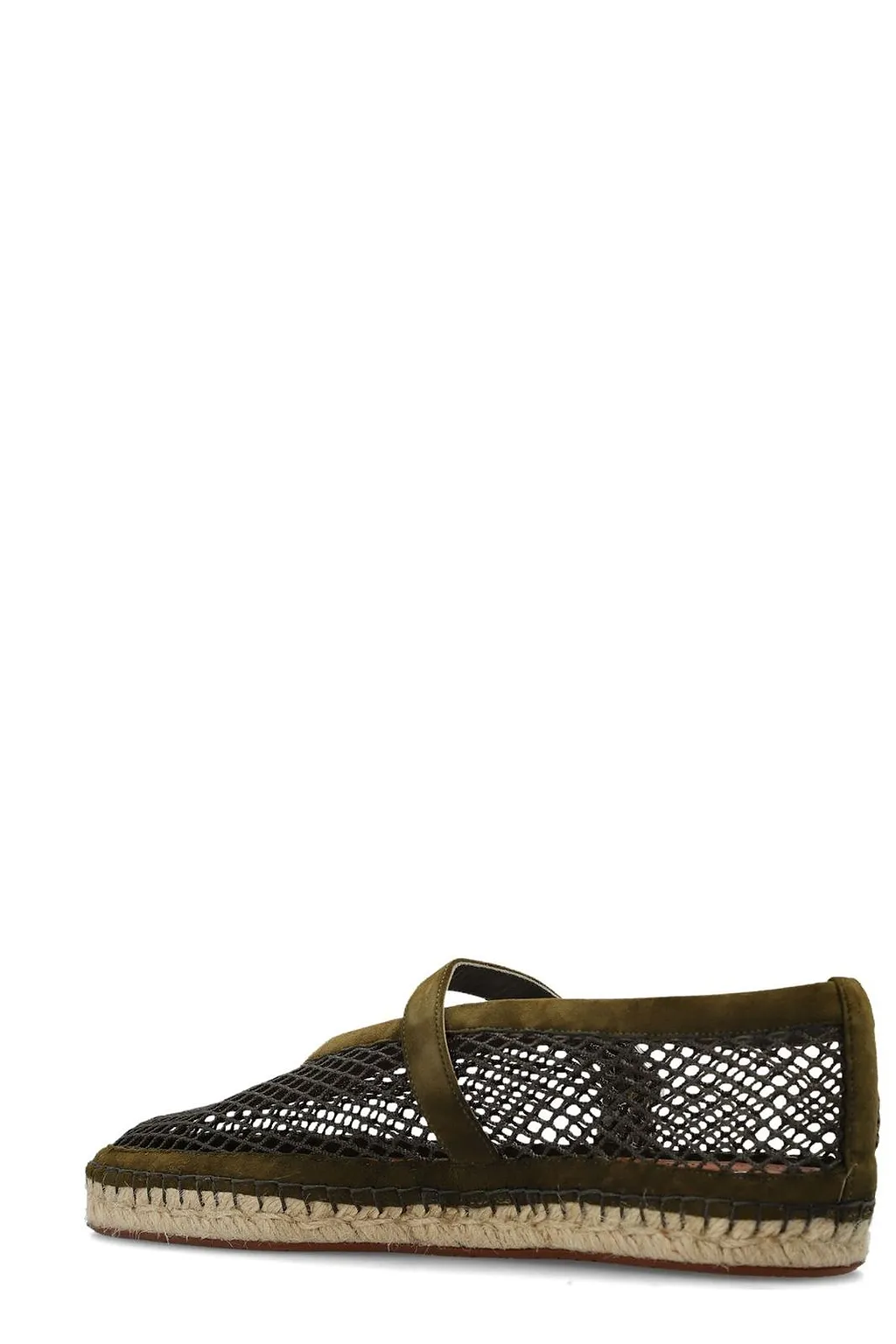 AlaÏA Mesh Buckle-Fastening Espadrilles