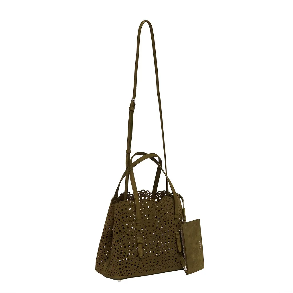 AlaÏA Mina 25 Mini Tote Bag