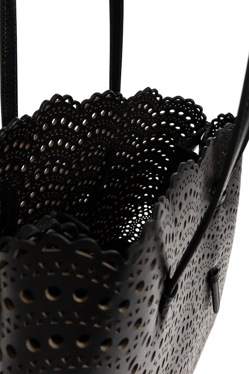 AlaÏA Mina 37 Laser-Cut Tote Bag