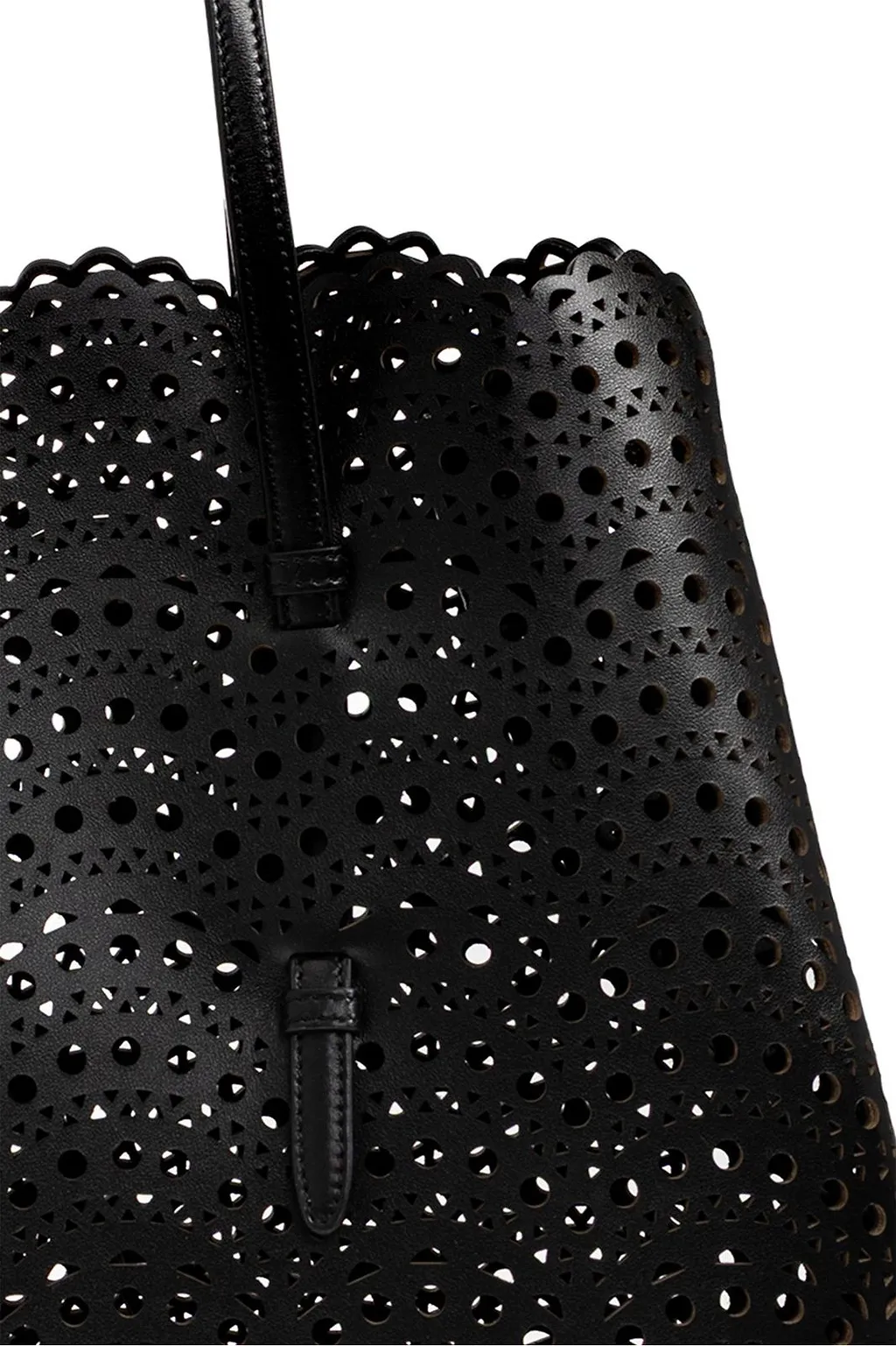 AlaÏA Mina 37 Laser-Cut Tote Bag