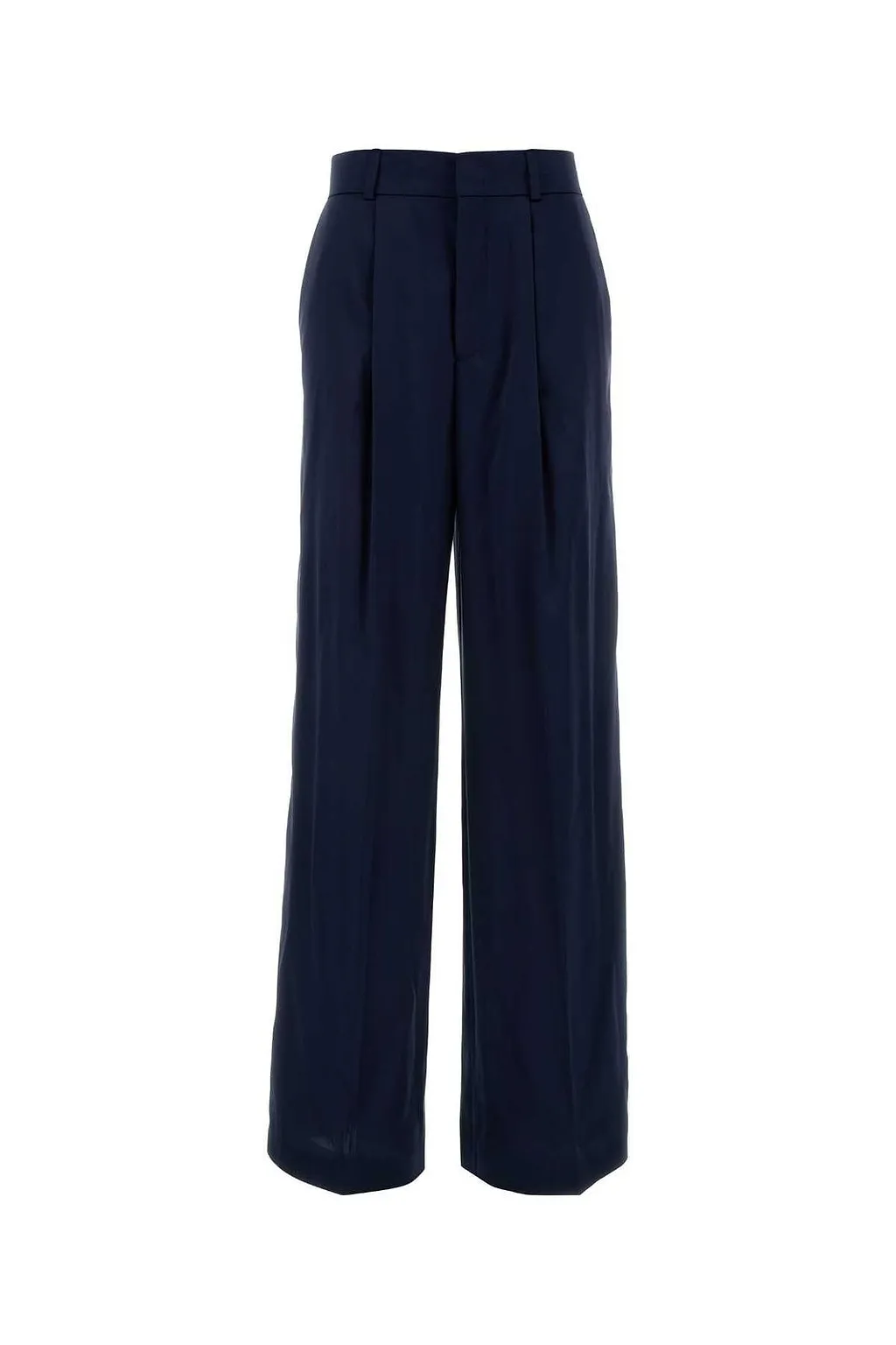 Alberta Ferretti Pleated Wide-Leg Pants