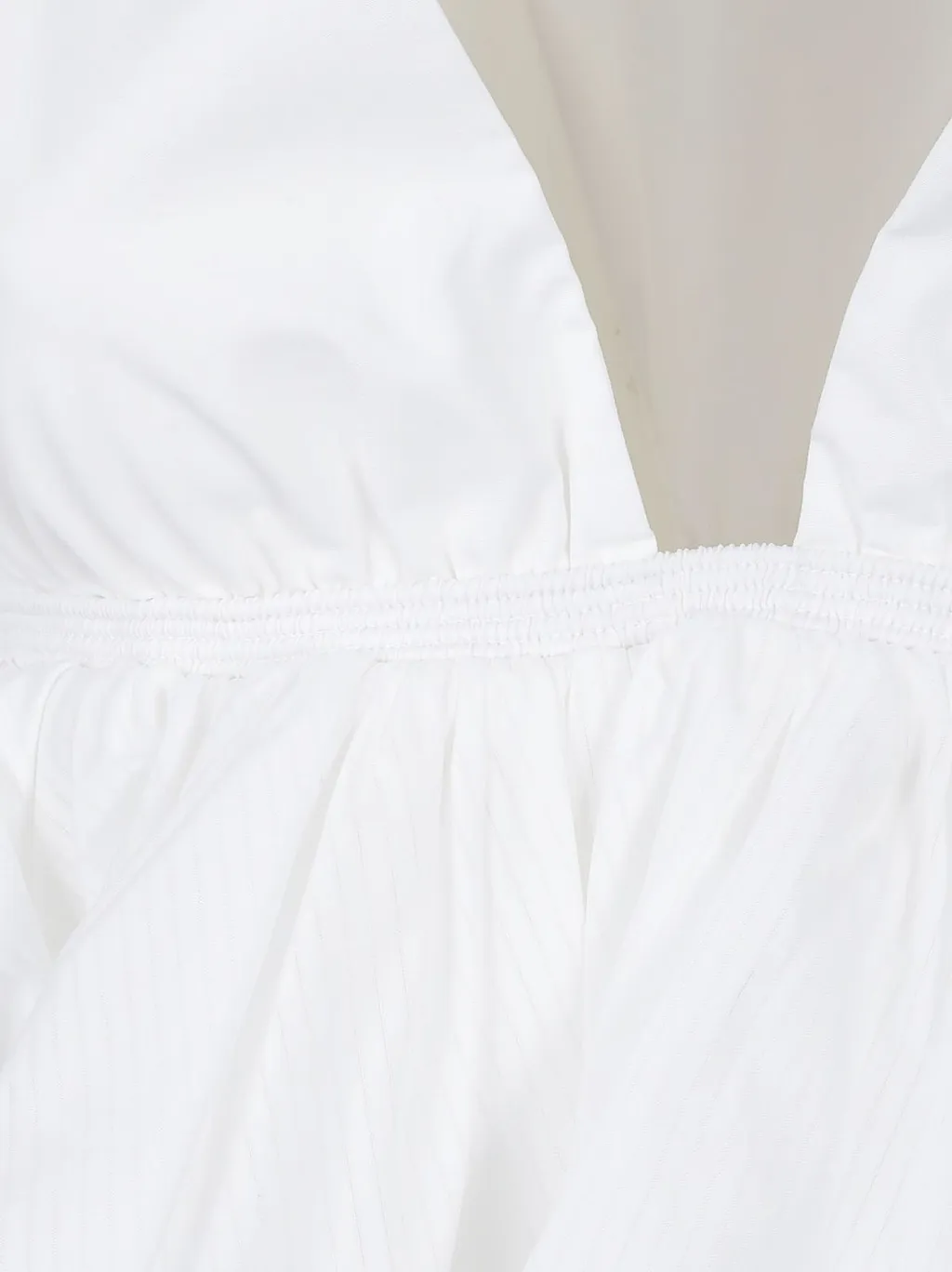 AlaÏA Openwork Peplum Top