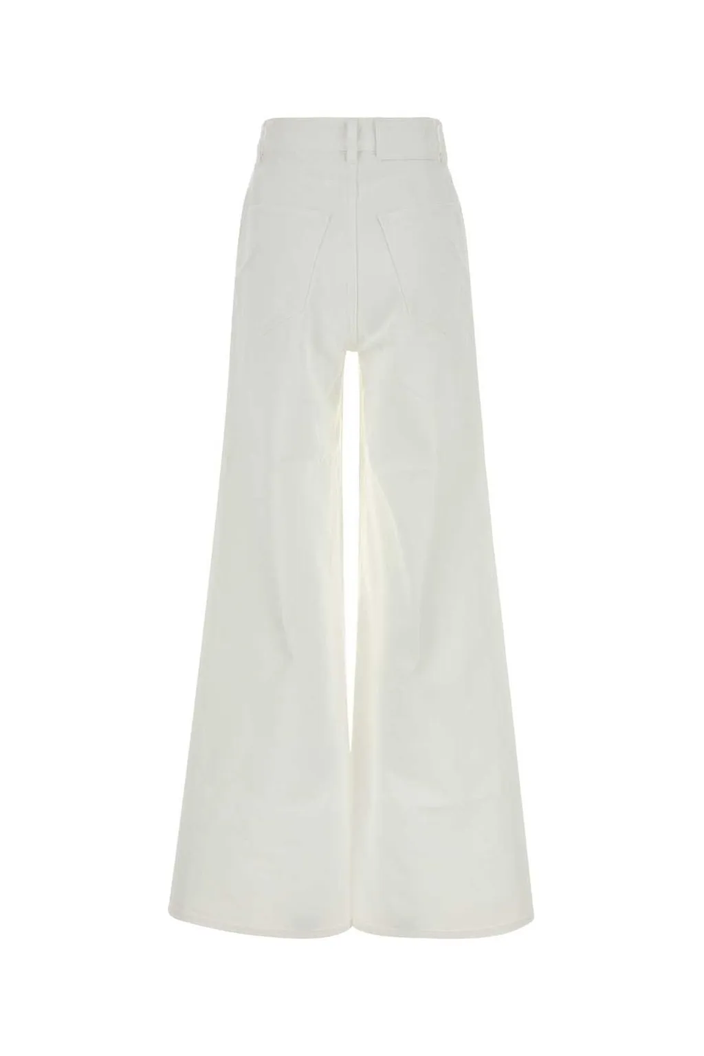AlaÏA Palazzo Wide Leg Jeans