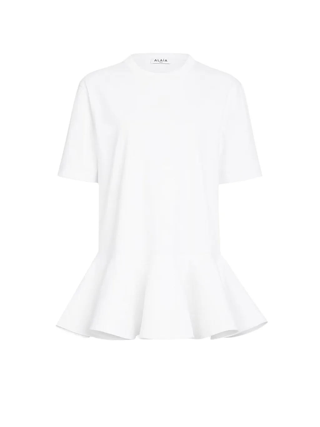 AlaÏA Peplum Hem T-Shirt