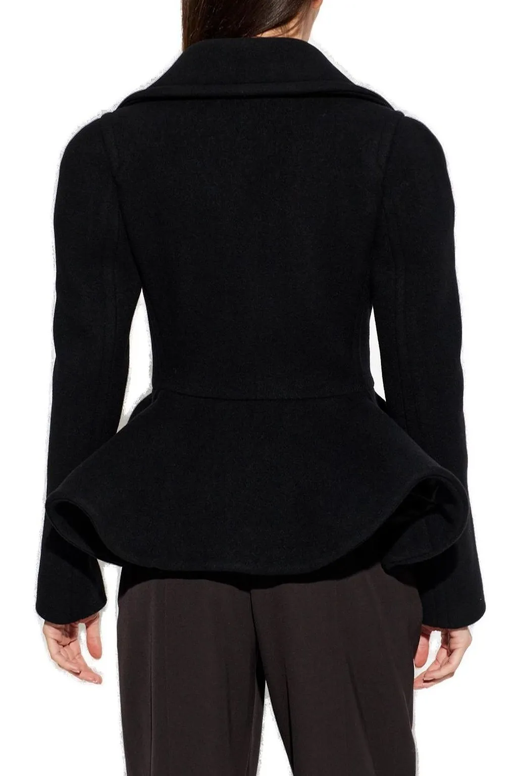 AlaÏA Peplum Peacoat