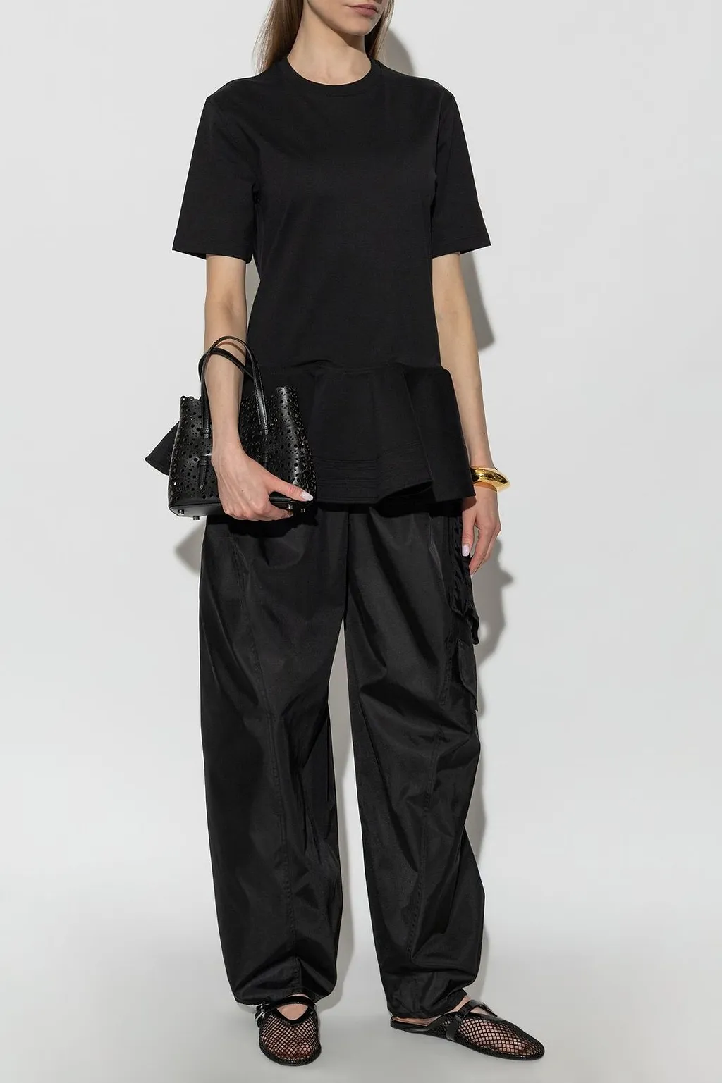 AlaÏA Peplum Hem Top