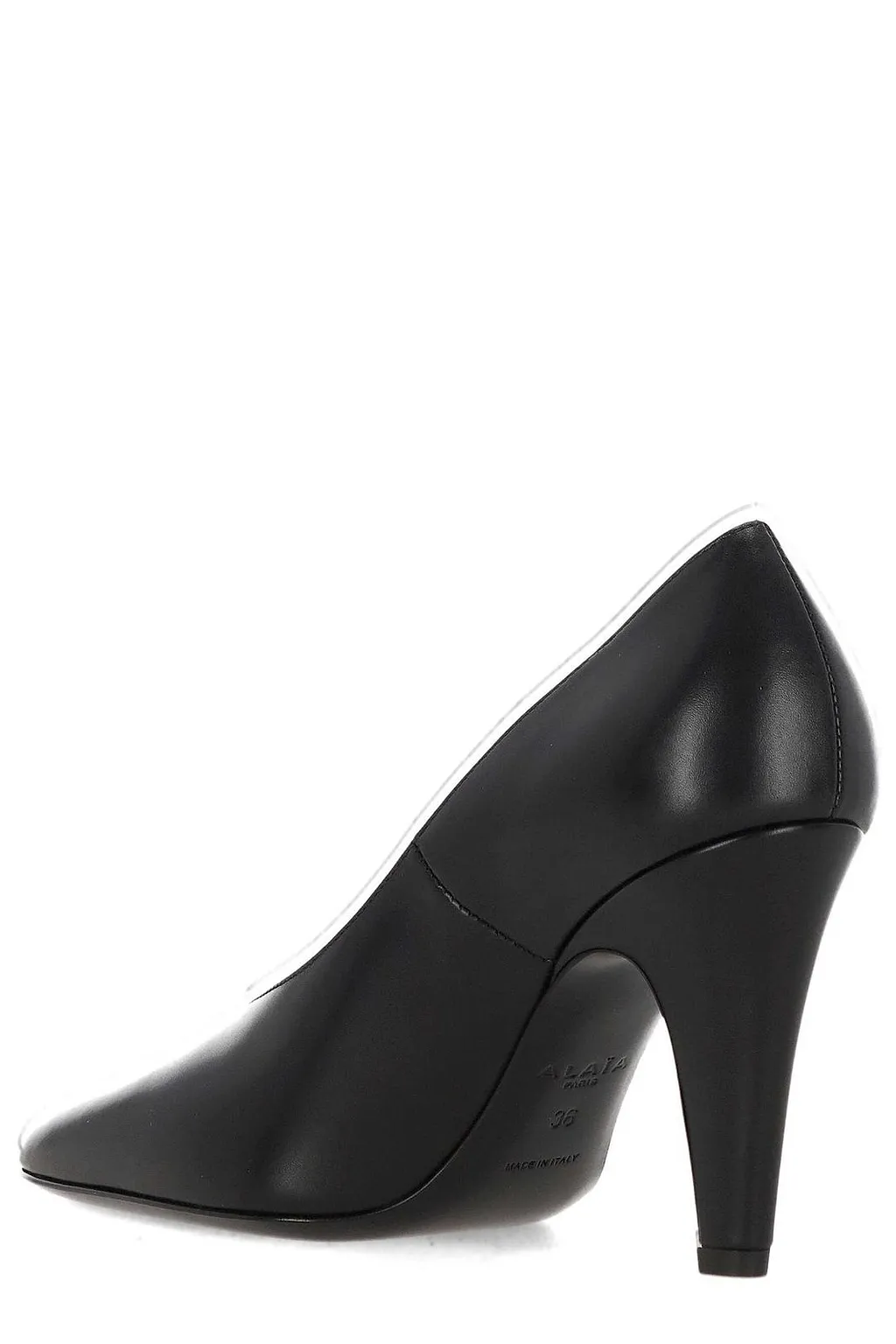 Alaia Pointed-Toe Heeled Pumps