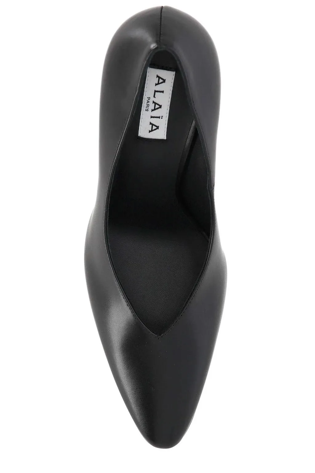 Alaia Pointed-Toe Heeled Pumps