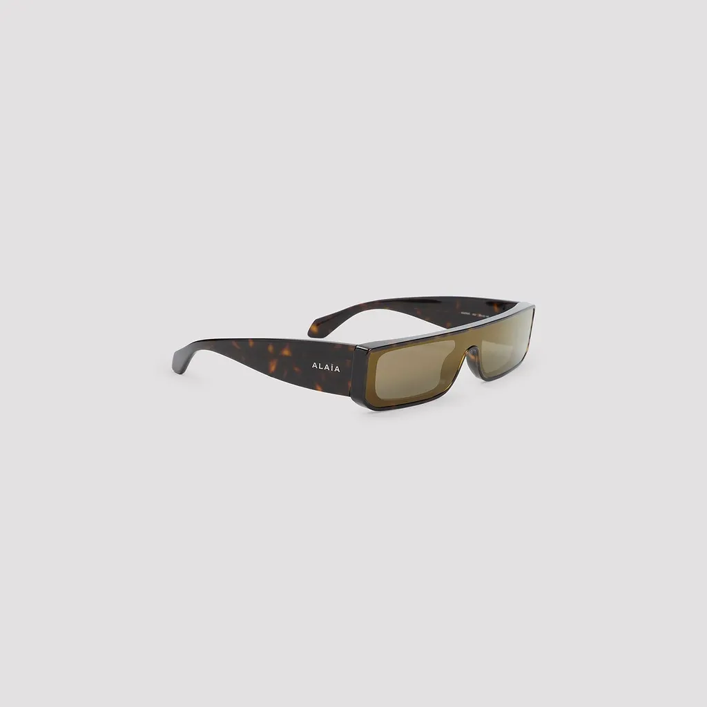 AlaÏA Rectangular Acetate Sunglasses