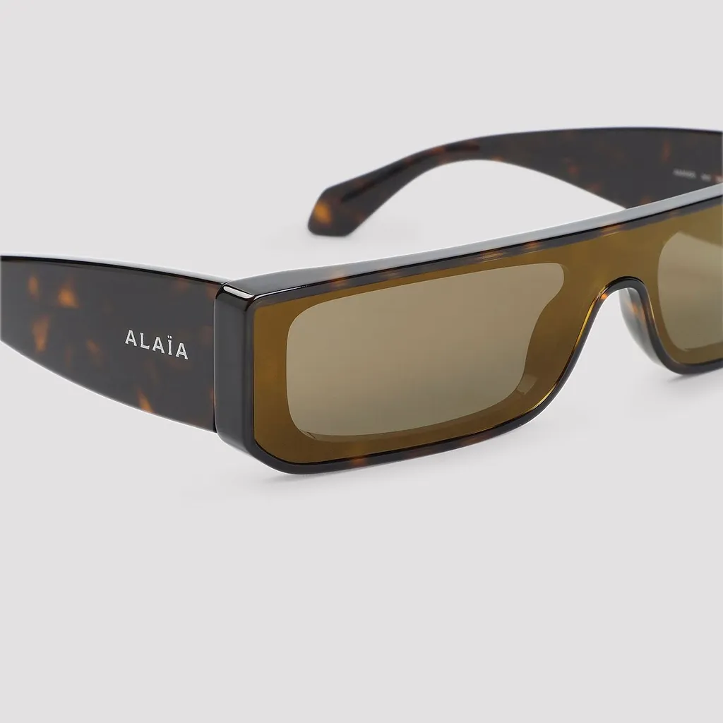 AlaÏA Rectangular Acetate Sunglasses