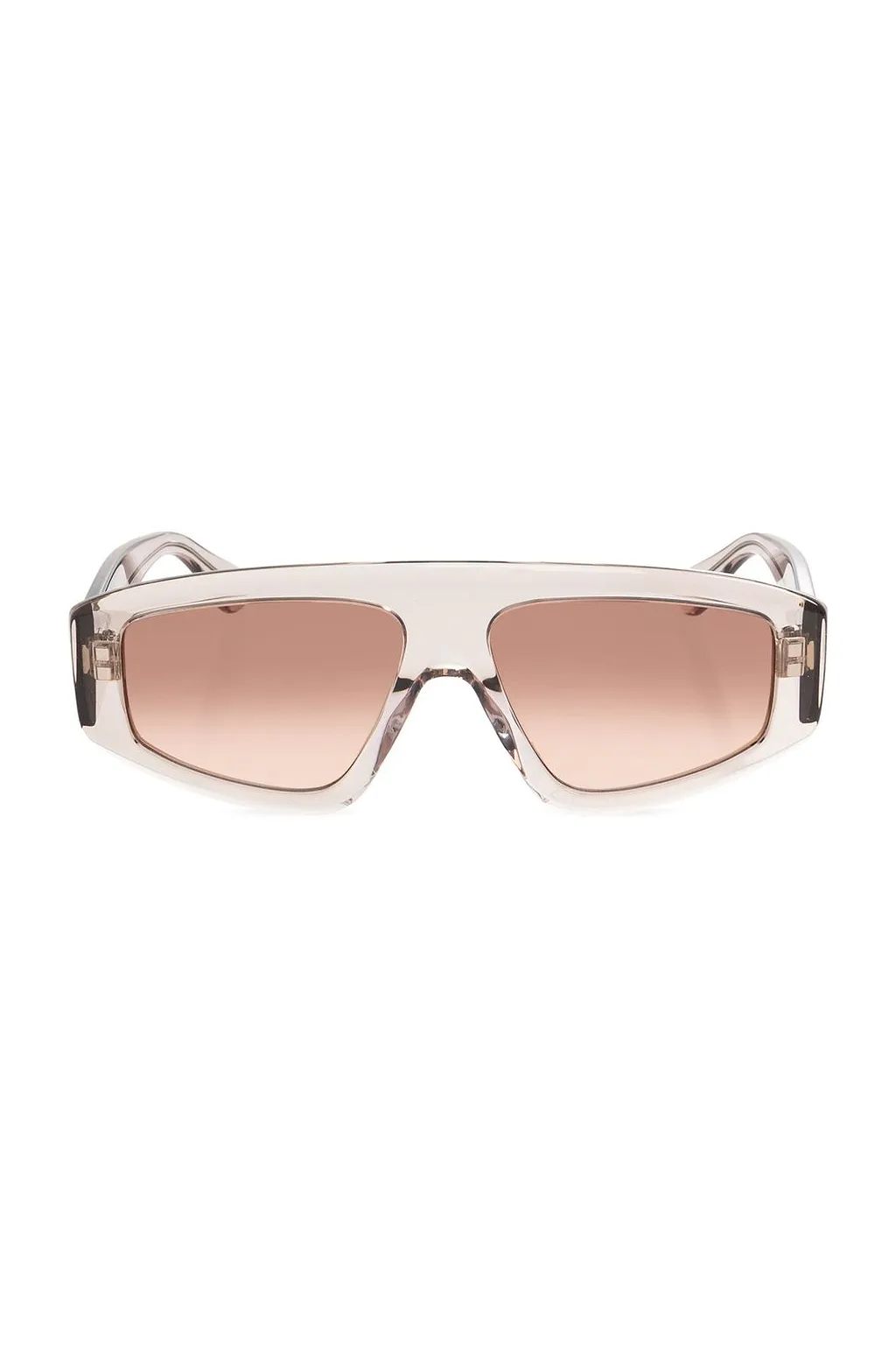 AlaÏA Rectangular Shield Frame Sunglasses