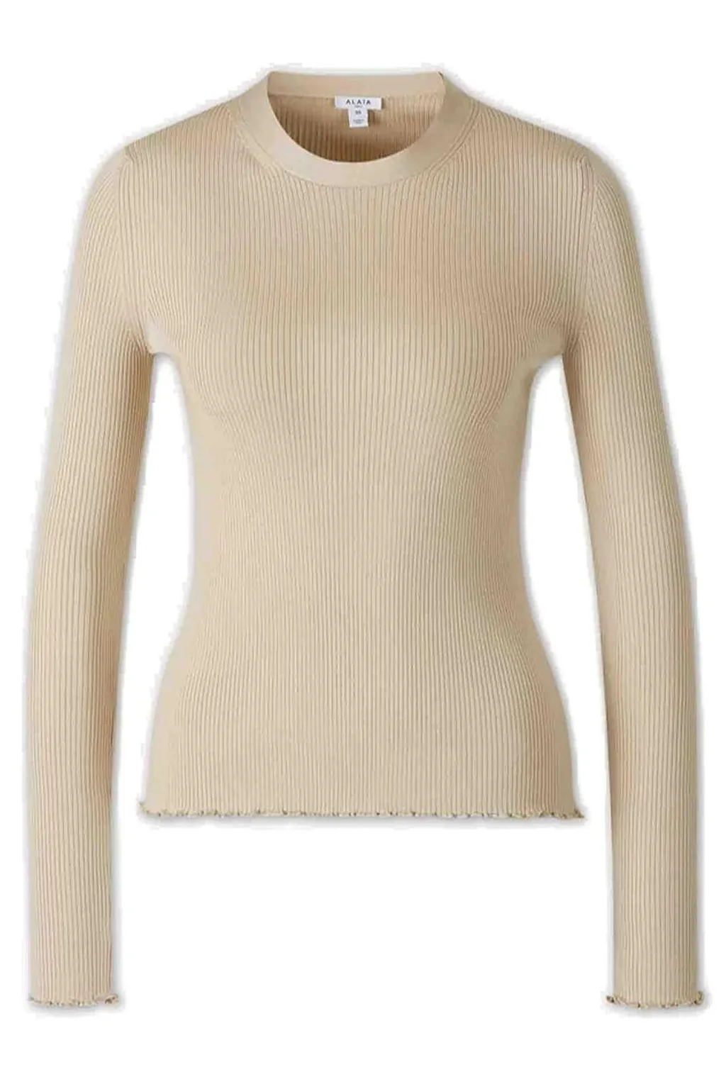 AlaÏA Ribbed Knit Top