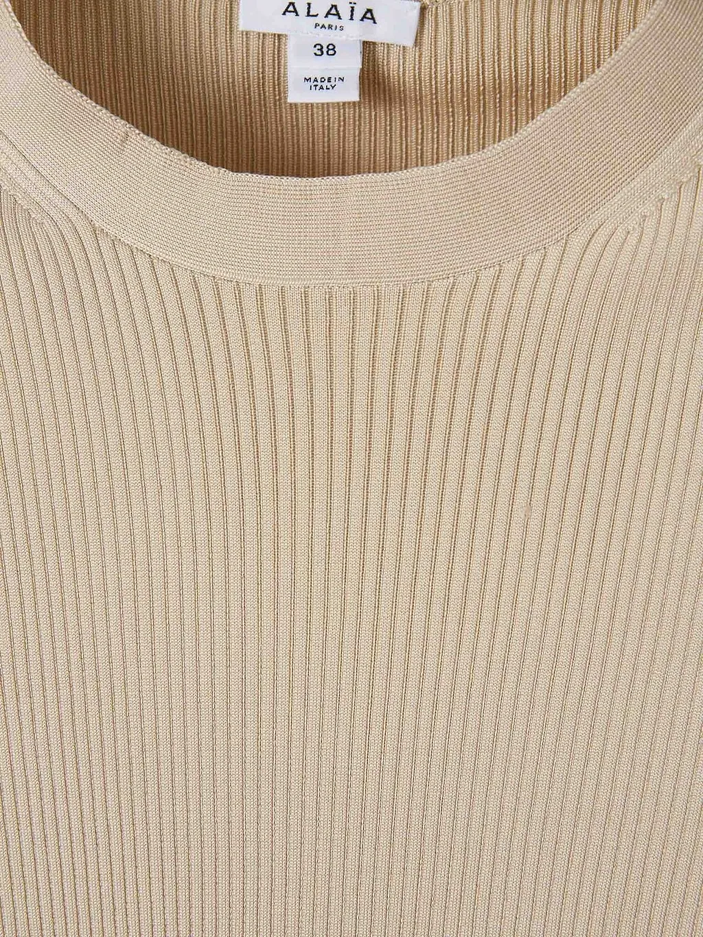 AlaÏA Ribbed Knit Top