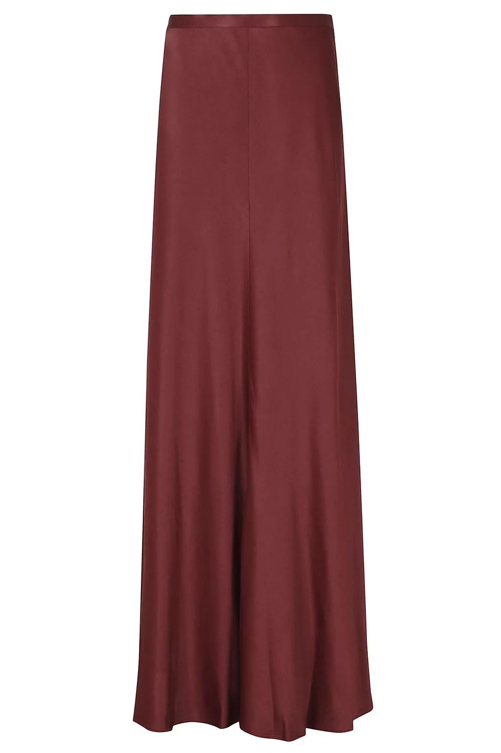Alberta Ferretti Satin Maxi Skirt