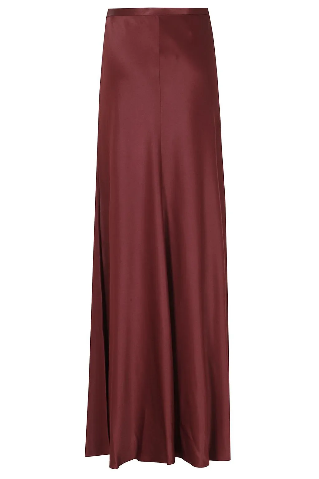 Alberta Ferretti Satin Maxi Skirt