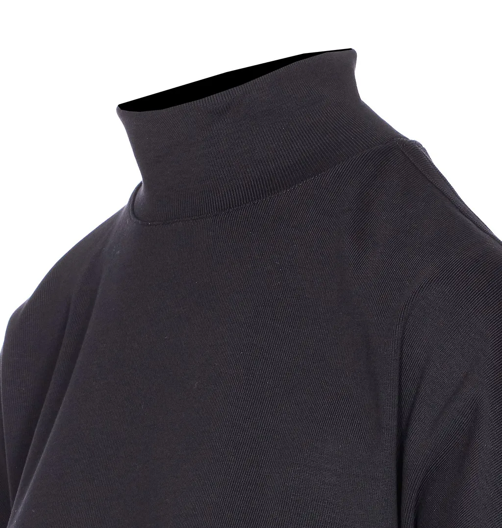 Alaia Ribbed High Neck T-Shirt