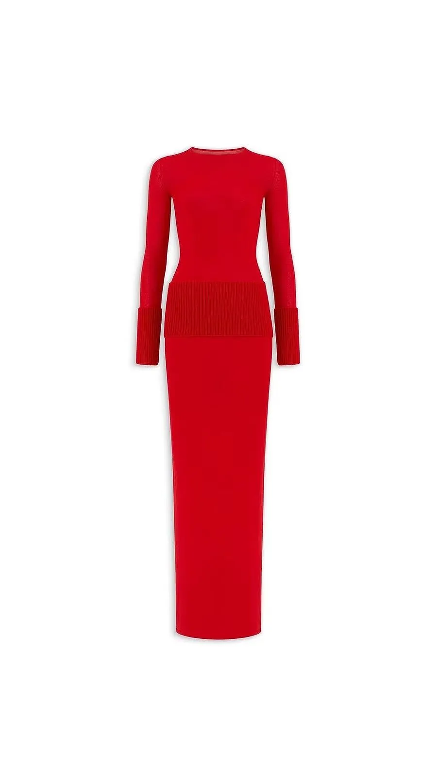 AlaÏA Long-Sleeved Bodycon Dress