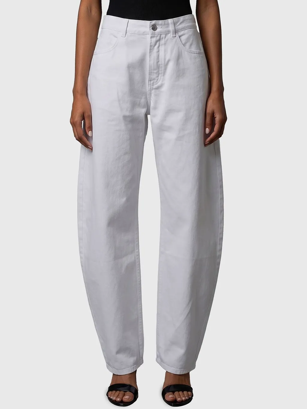 AlaÏA Rodeo Curved-Leg Jeans