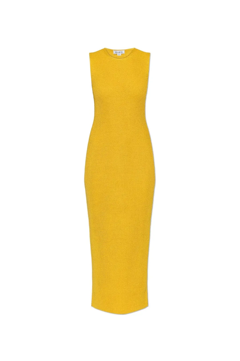 AlaÏA Ribbed Sleeveless Knitted Dress