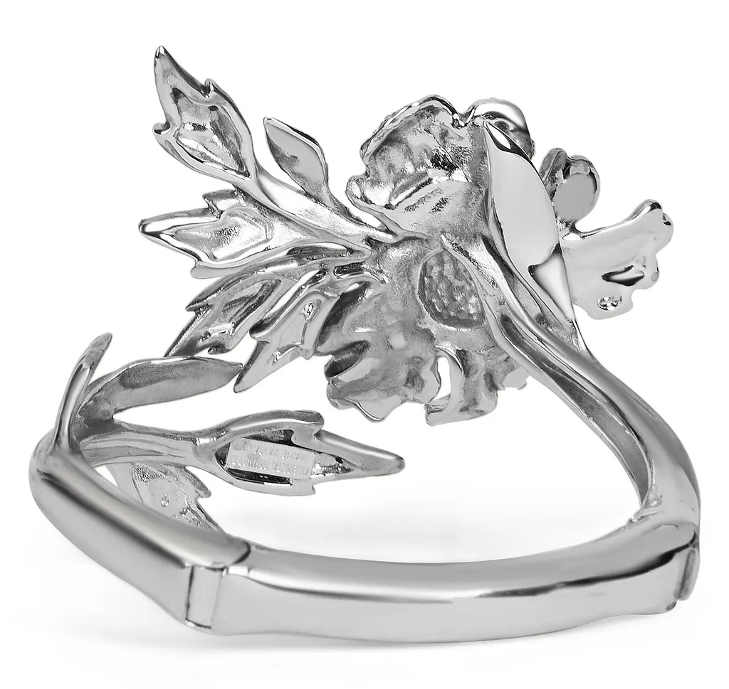 Alberta Ferretti Sculpted Floral Ring