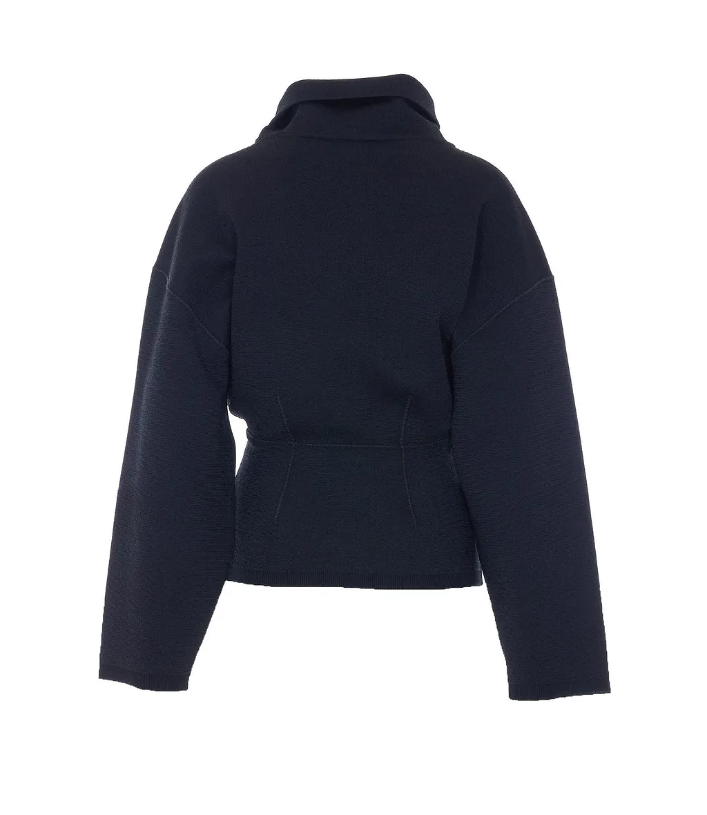 AlaÏA Roll-Neck Drop Shoulder Jumper
