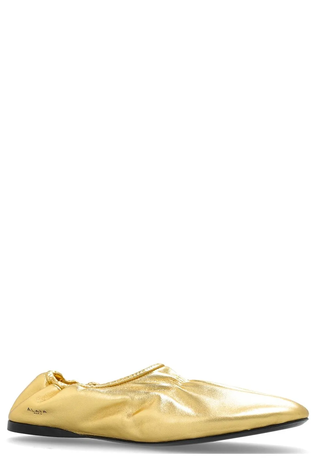 AlaÏA Ruched Flat Shoes