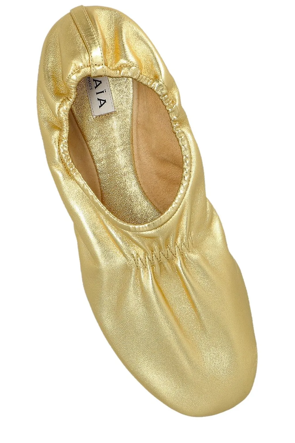 AlaÏA Ruched Flat Shoes
