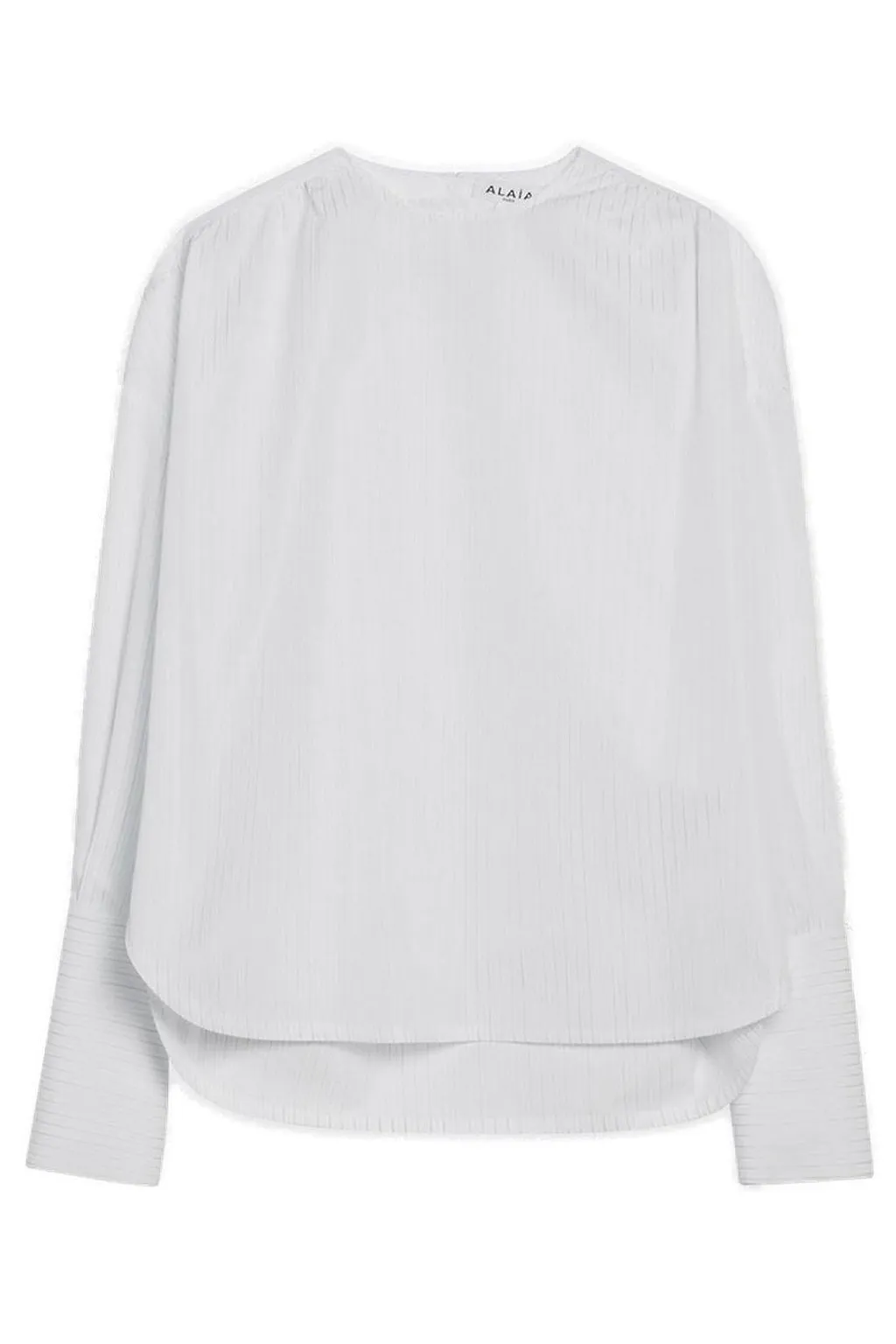 AlaÏA Ruched Long-Sleeved Top