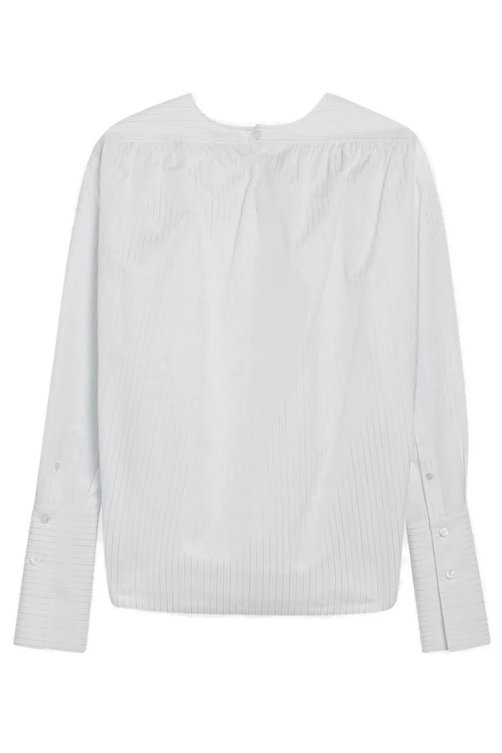 AlaÏA Ruched Long-Sleeved Top