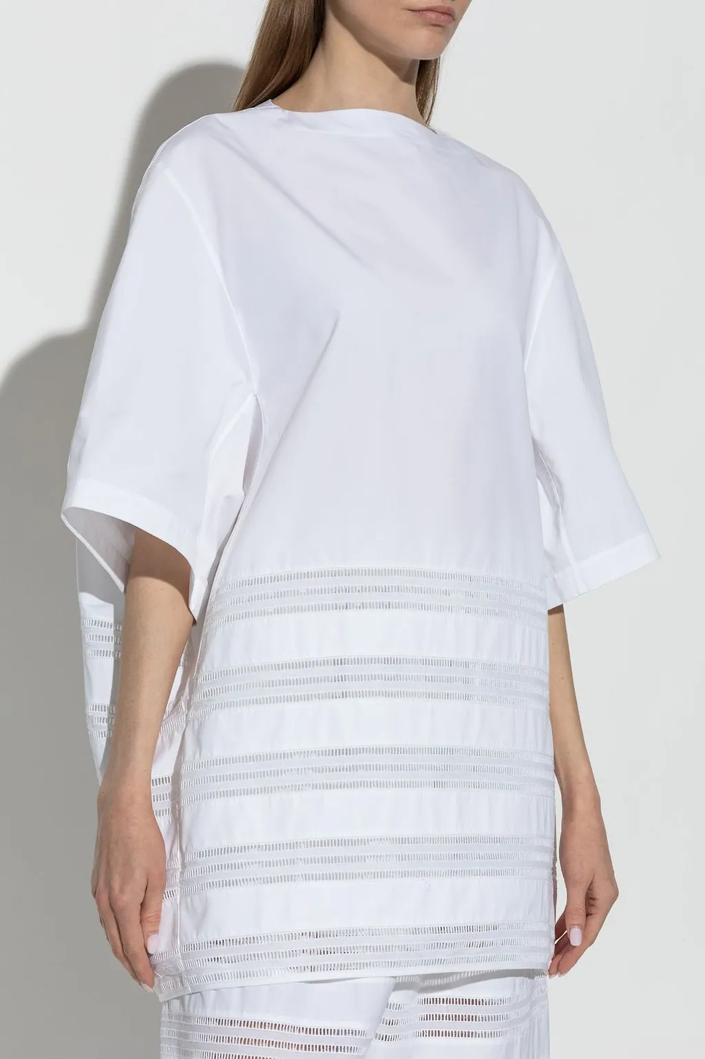 Alaia Round Poplin Dress