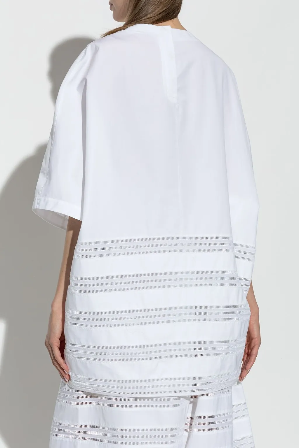 Alaia Round Poplin Dress