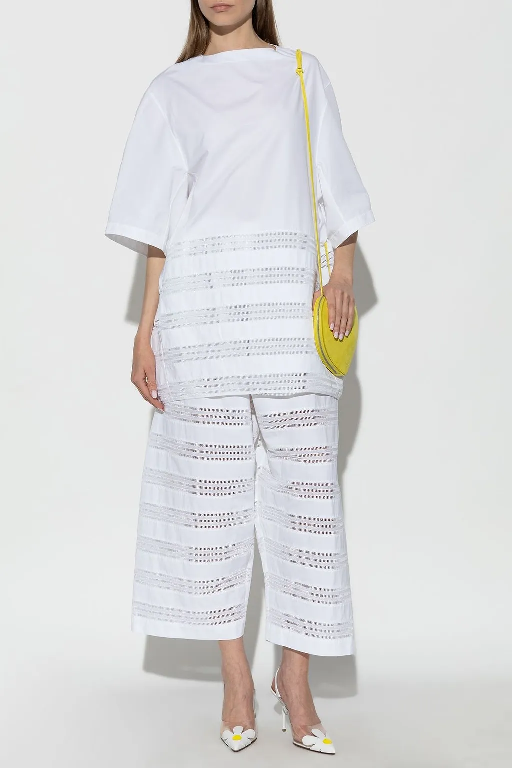 Alaia Round Poplin Dress