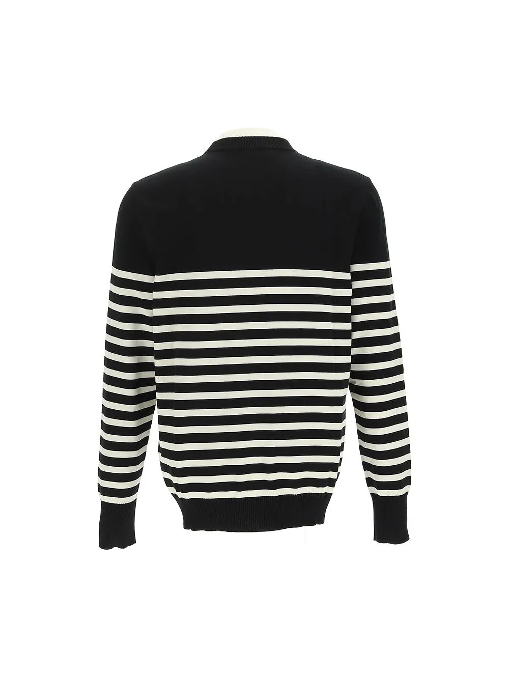 Alexander Mcqueen Logo Detailed Striped Sweater