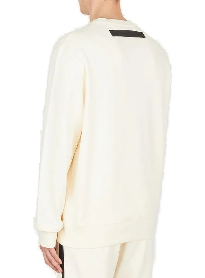 Alexander Mcqueen Logo Tape Crewneck Sweatshirt