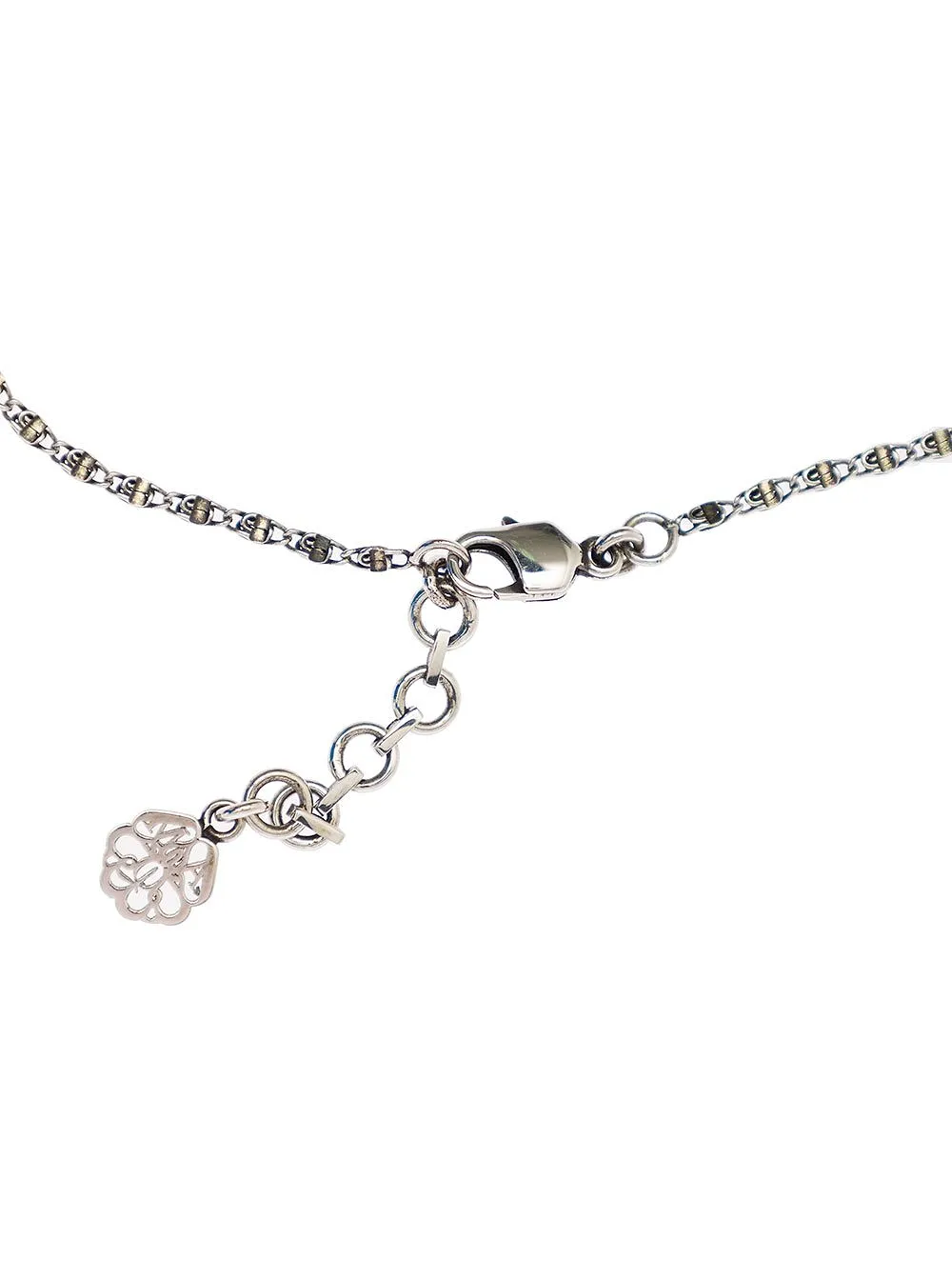 Alexander Mcqueen Logo Engraved Necklace