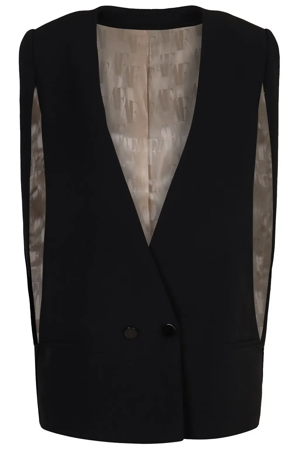Alberta Ferretti Sleeveless Single Breasted Vest