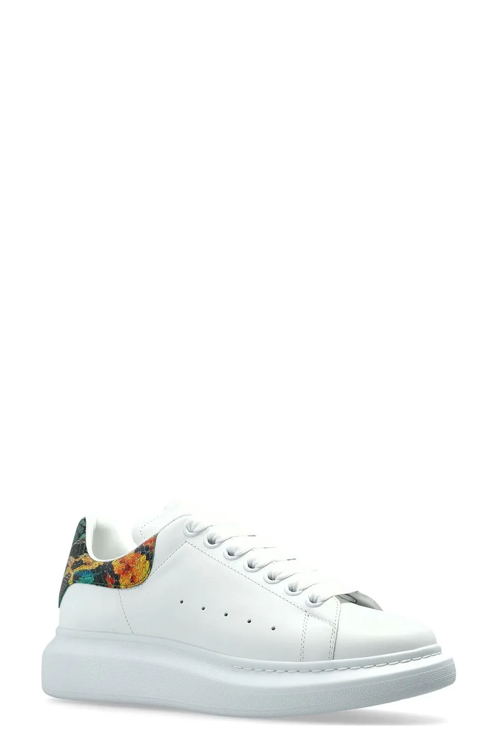Alexander Mcqueen Oversized Heel-Tab Low-Top Sneakers