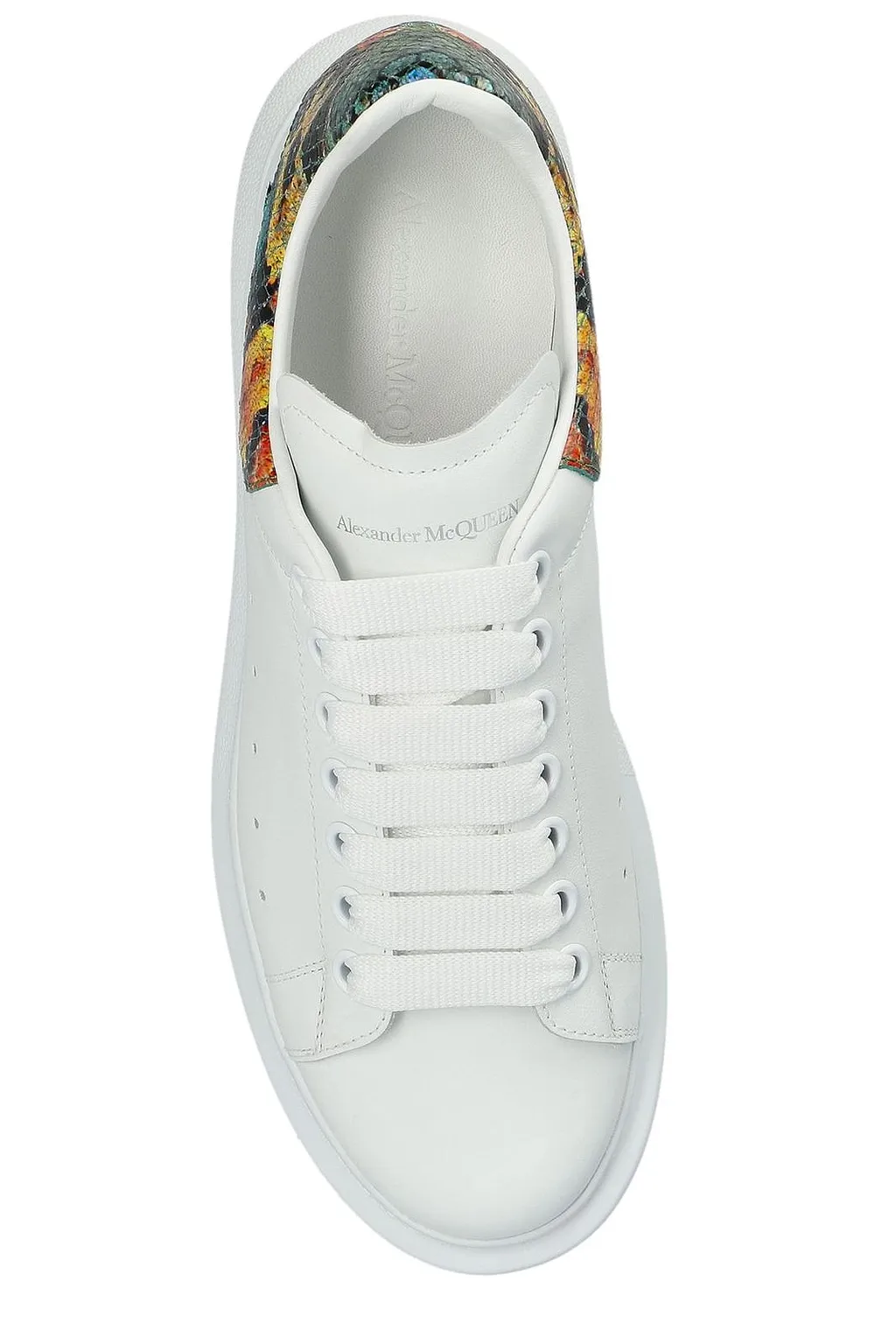 Alexander Mcqueen Oversized Heel-Tab Low-Top Sneakers