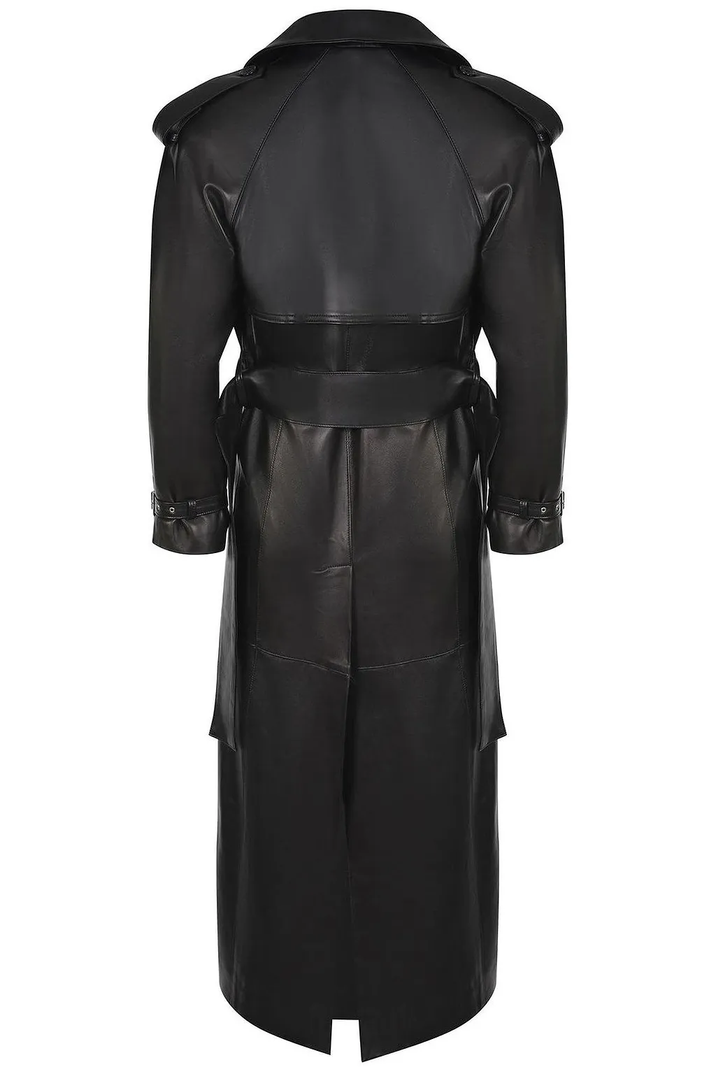 Alessandra Grimoldi Belted Long Trench Coat