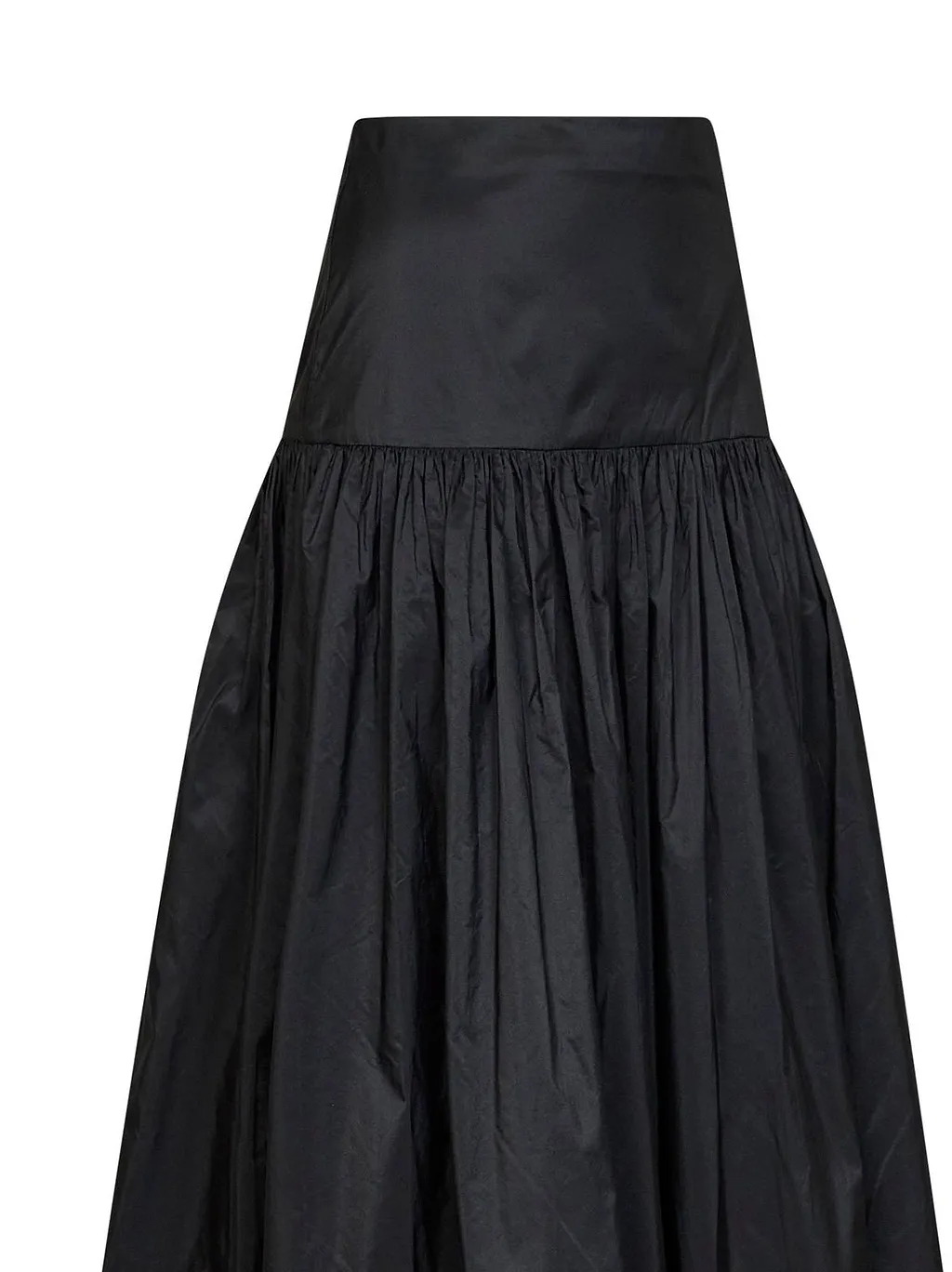 Alina High-Waist Ruffled Maxi Skirt