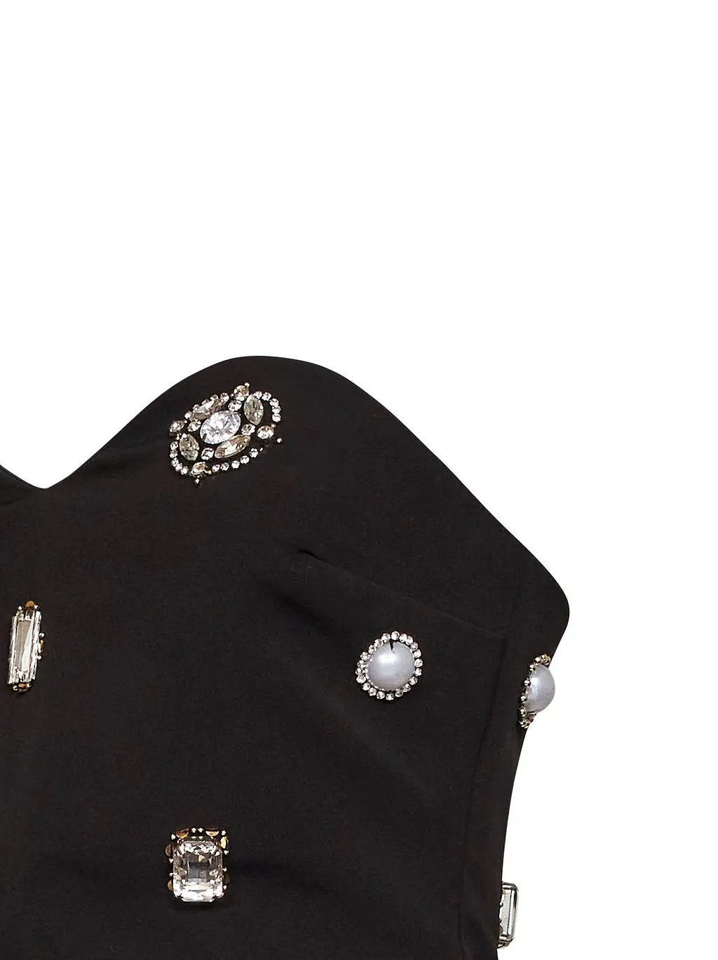 Alina Embellished Strapless Sweetheart Top