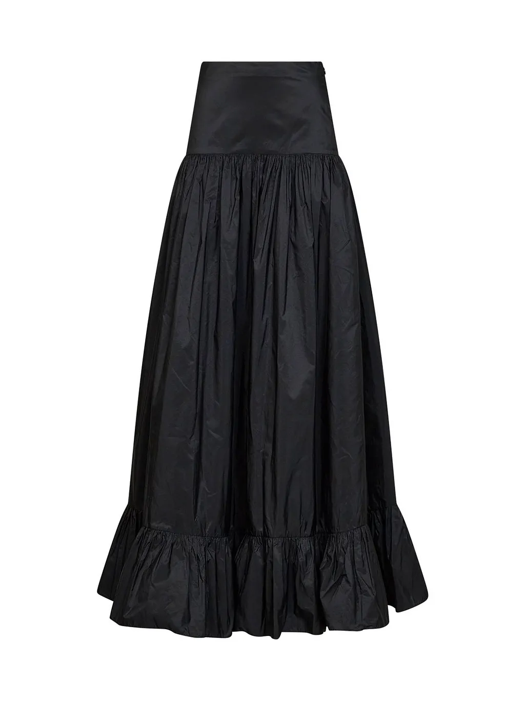 Alina High-Waist Ruffled Maxi Skirt