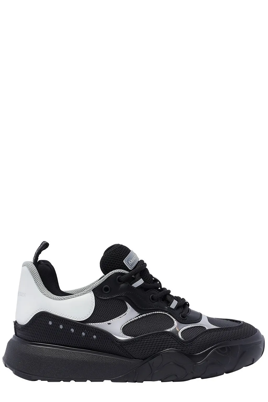 Alexander Mcqueen Panelled Lace-Up Sneakers