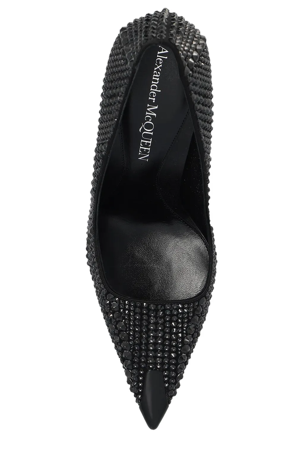 Alexander Mcqueen Embellished Pointed-Toe Pumps