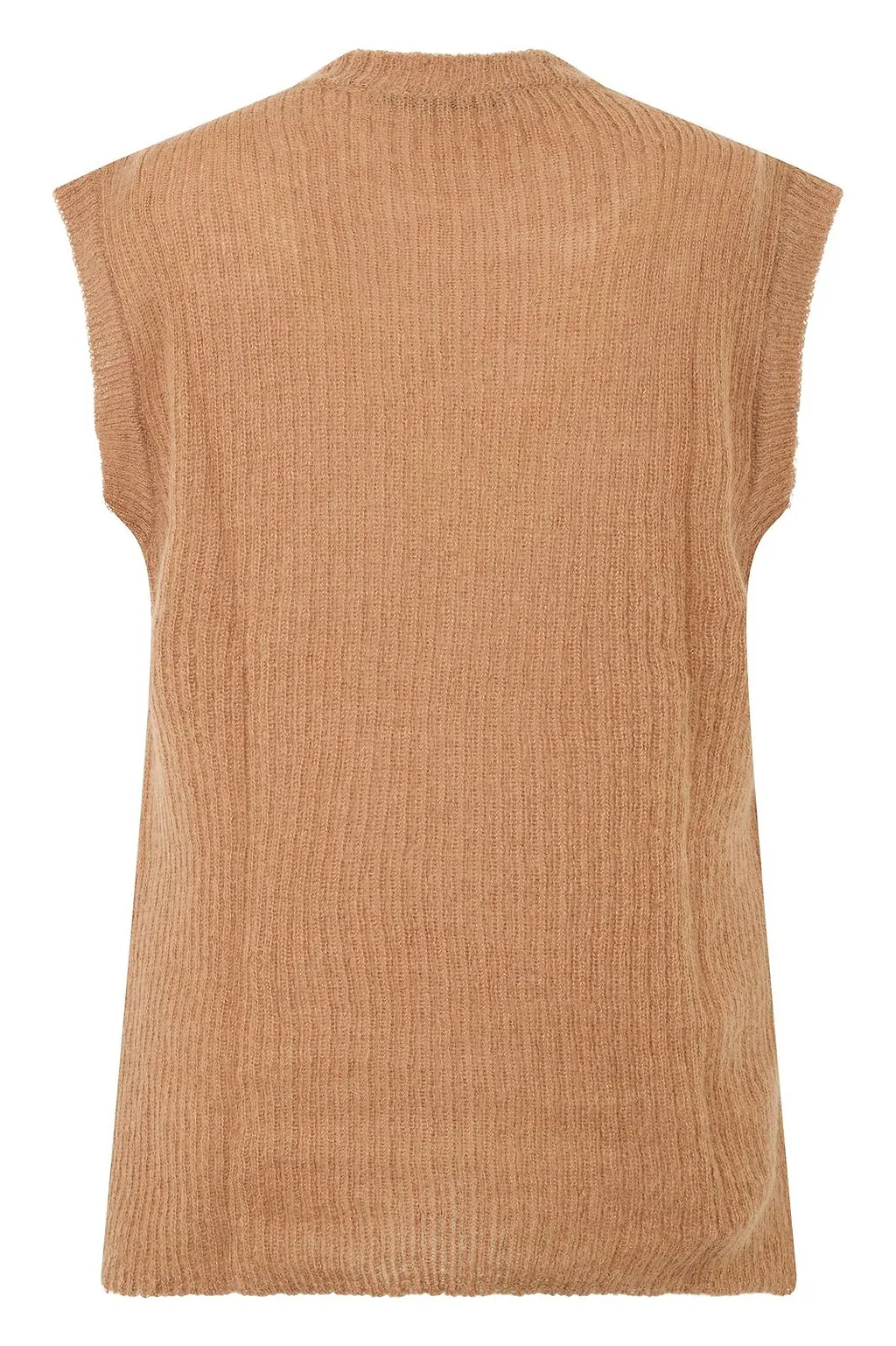 Alberta Ferretti Textured Sleeveless Knitted Top