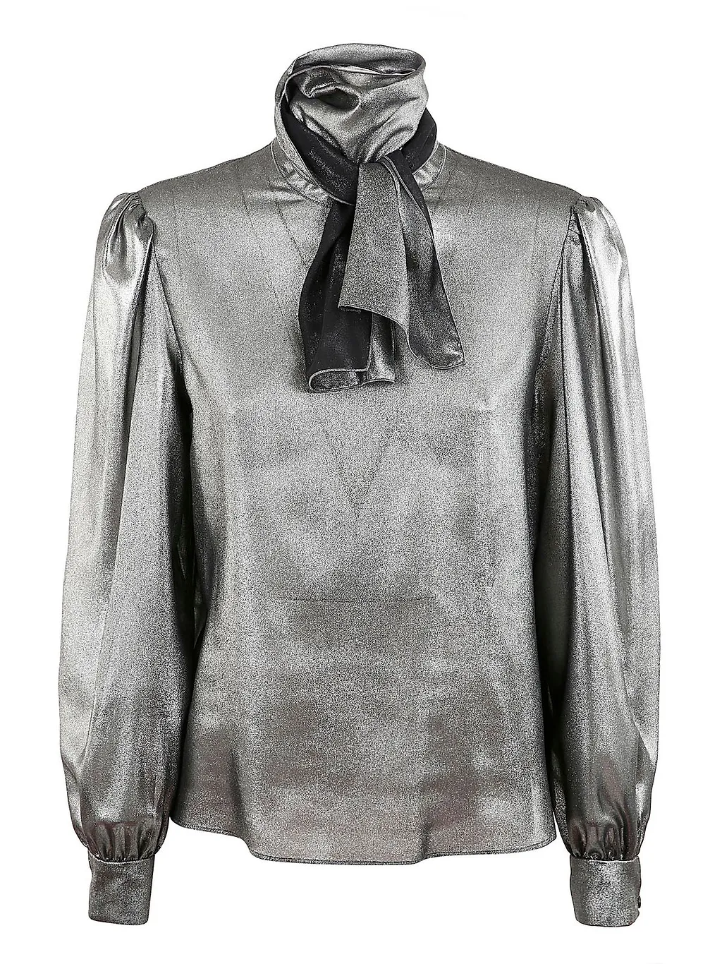 Alberta Ferretti Tie Detailed Long-Sleeved Shirt