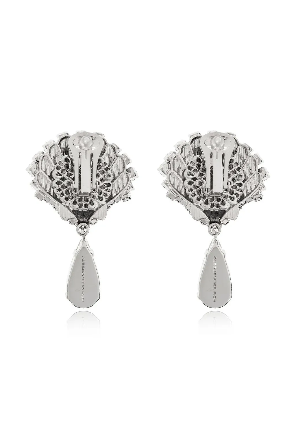 Alessandra Rich Embellished Drop Earrings