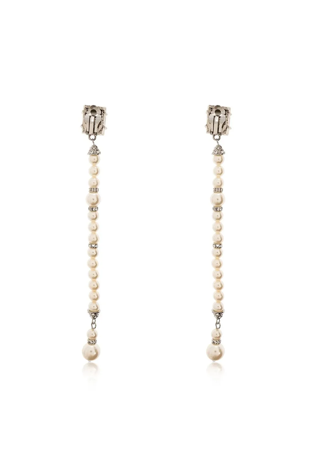 Alessandra Rich Embellished Drop Earrings
