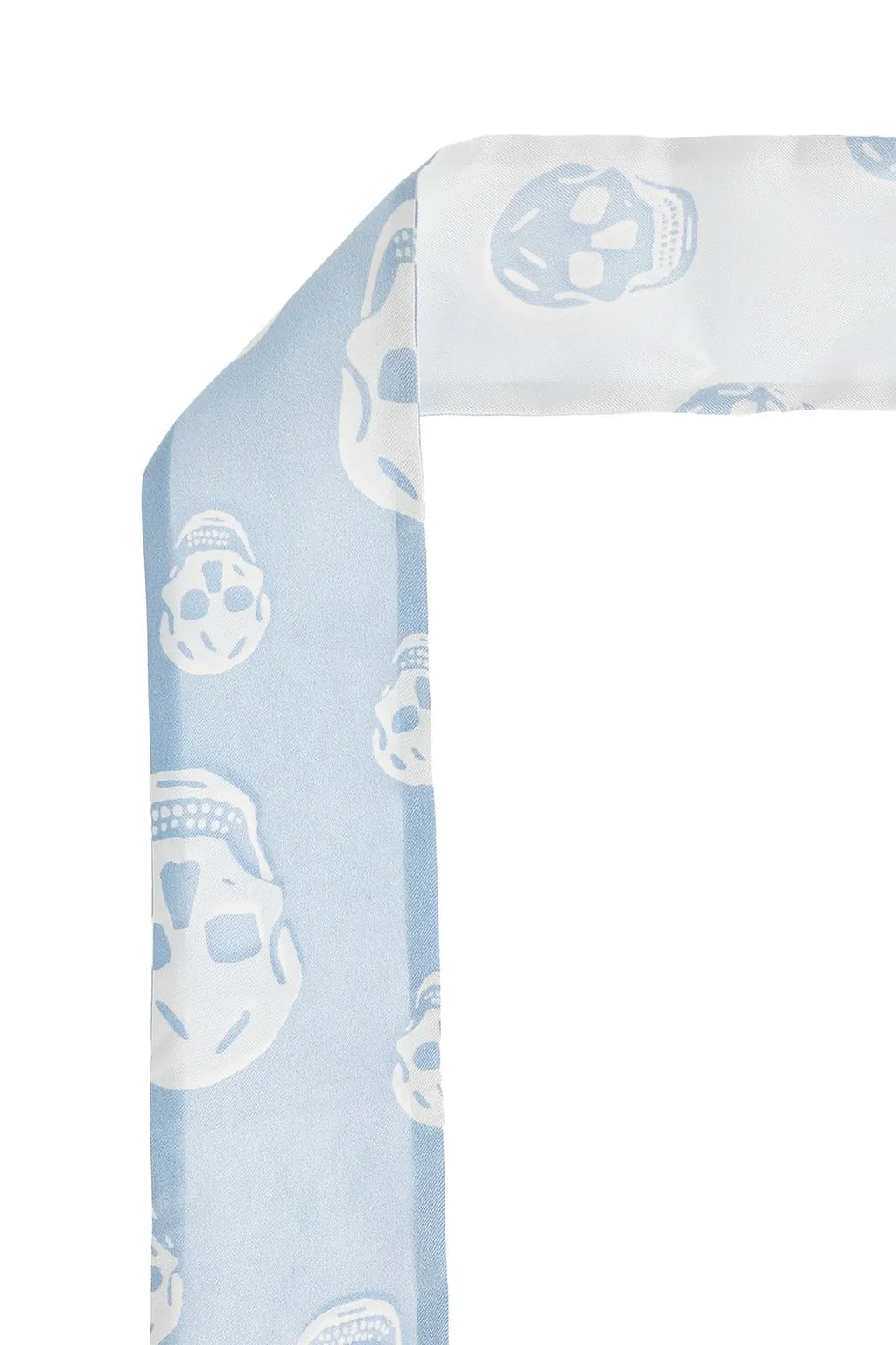 Alexander Mcqueen Ribbon Skull Scarf