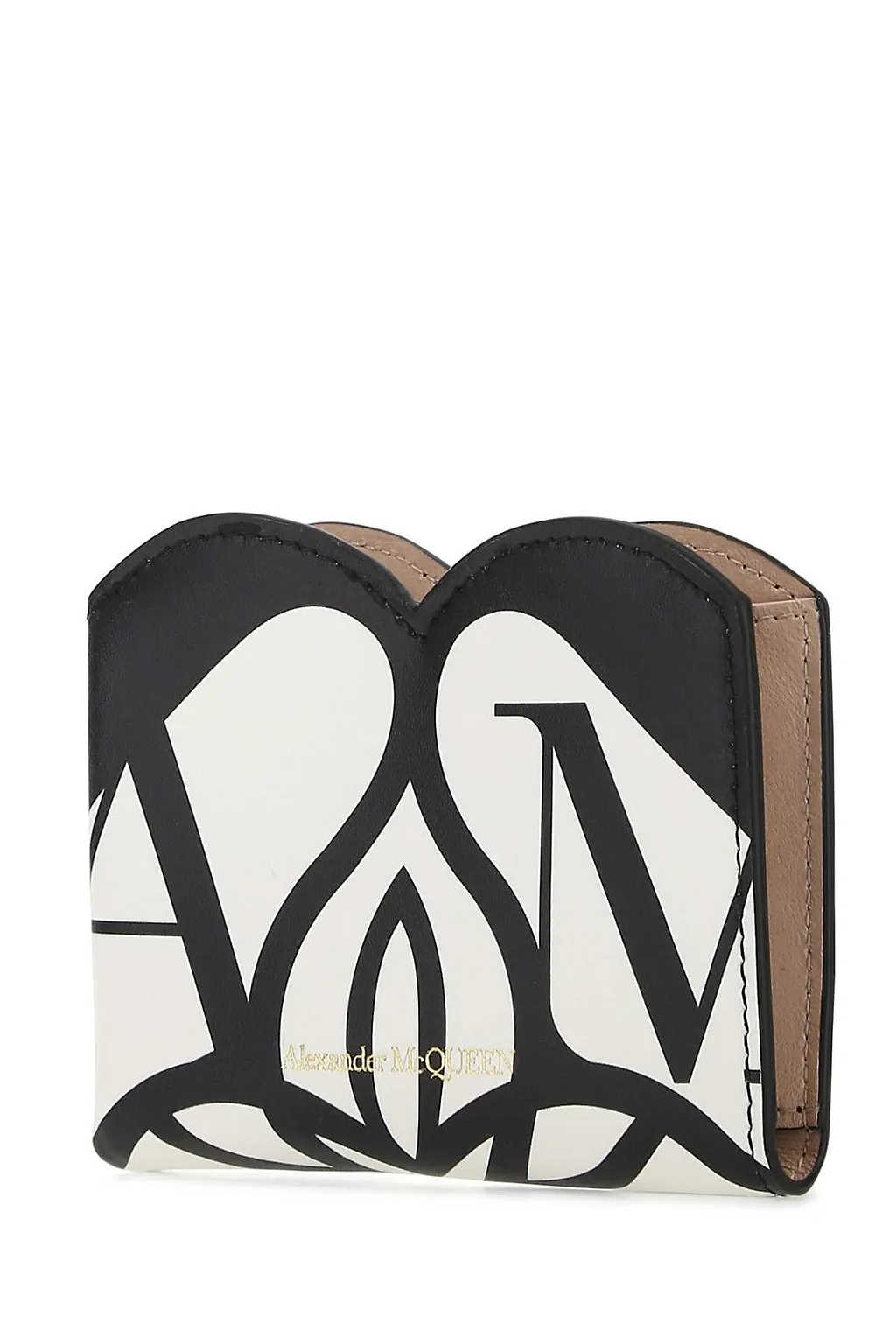 Alexander Mcqueen Seal Logo Card Wallet